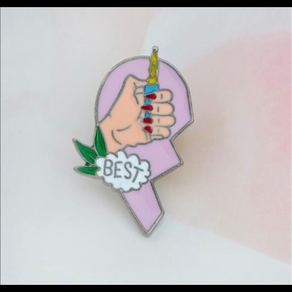 *LAST ONE*Hilarious Best Buds Pin Set - Picture 5 of 7